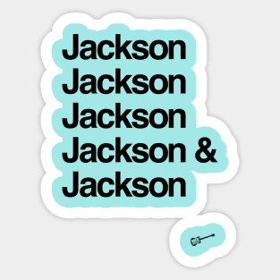 Can you guess the band? Rock Royalty The Jackson 5 Sticker
